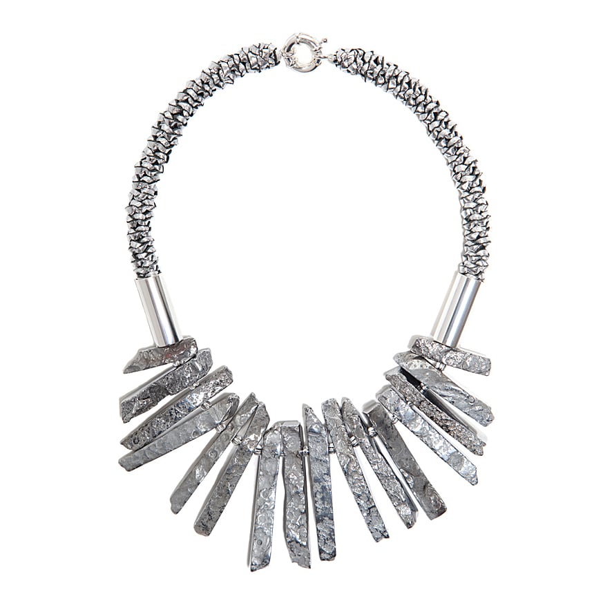 Image of Silver "Shard" Neckpiece - 30% off Sale