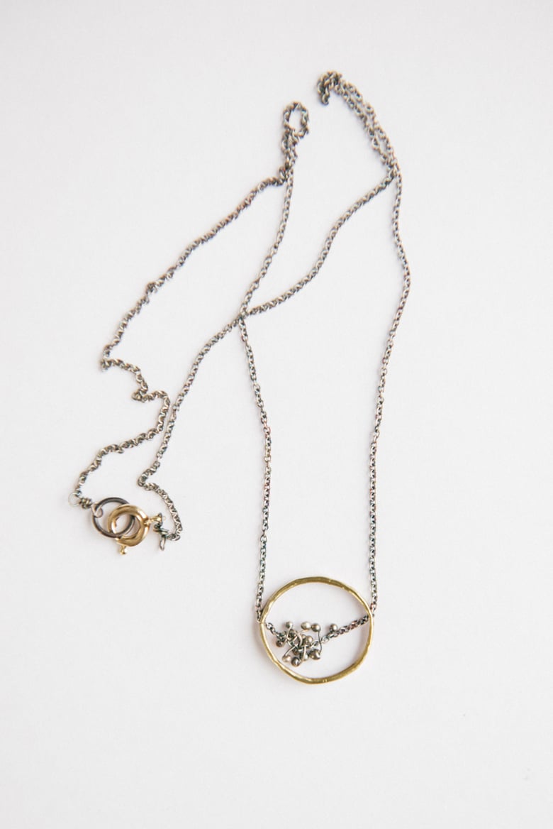 Image of Freya circle necklace