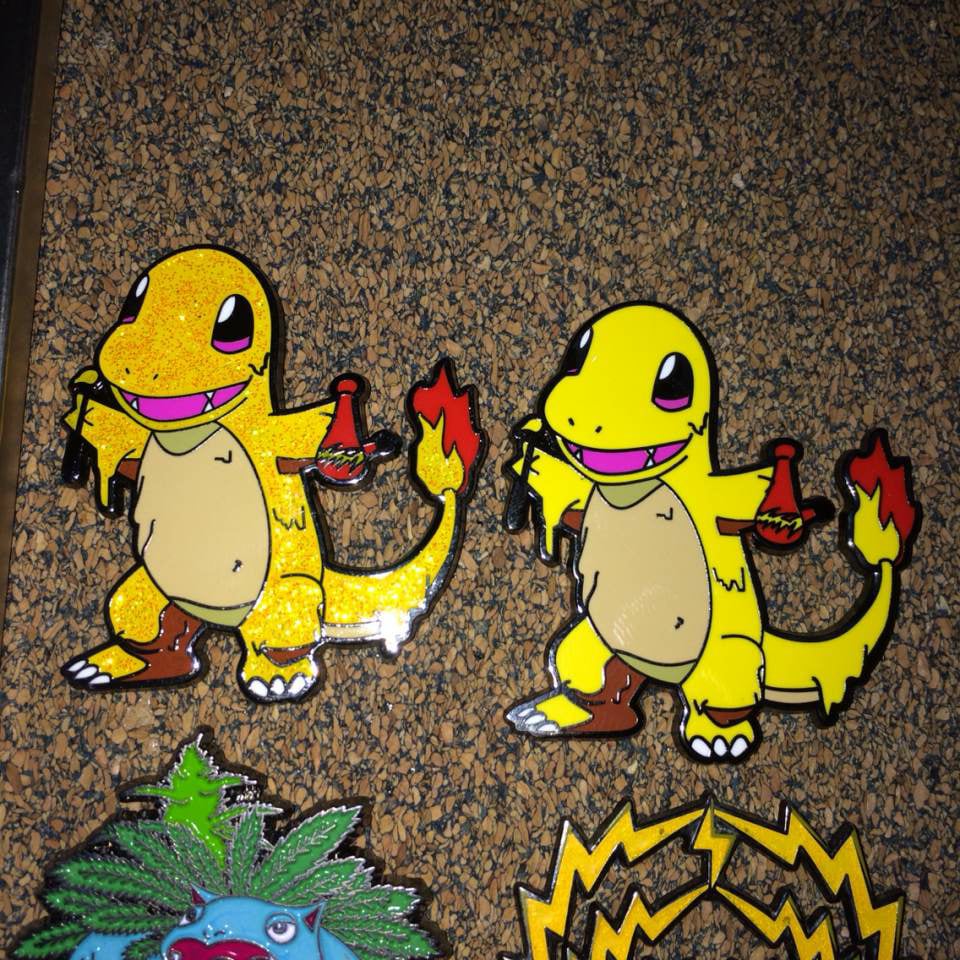 Image of Charmandabber Pin Set