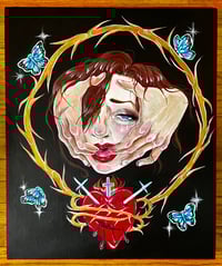 Image 1 of Behold this Heart original 20x24 painting