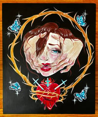 Image 1 of Behold this Heart original 20x24 painting