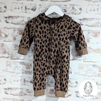 NOVEMBER EXCLUSIVE: Hooded Leopard Jumpsuit