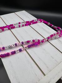 Image 2 of Pink Ice Waist Beads
