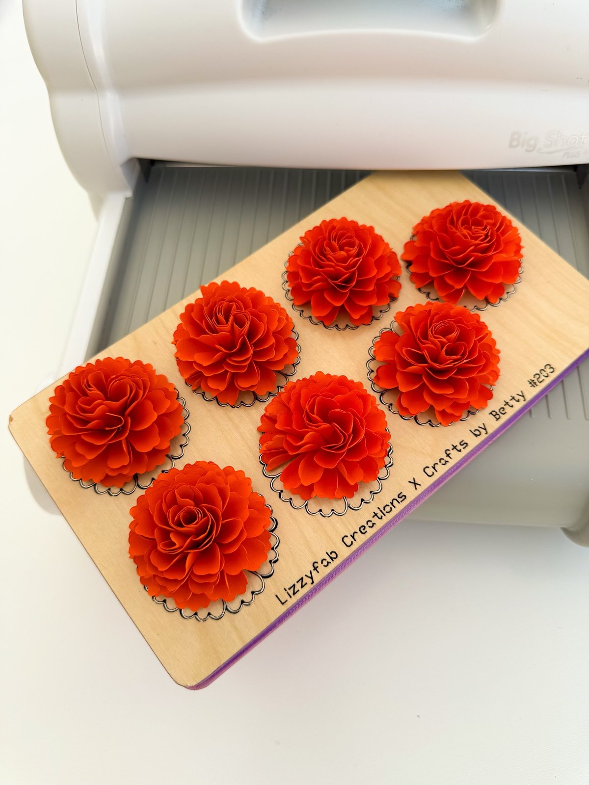 Marigold Flower #203 Pre-Order Mid November | Lizzyfab Creations