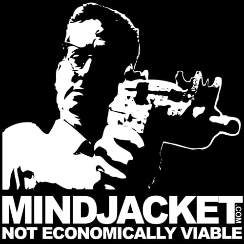 Image of MINDJACKET: Not Economically Viable shirt (falling down)