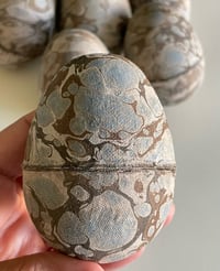 Image 5 of Marbled Paper Mache Eggs