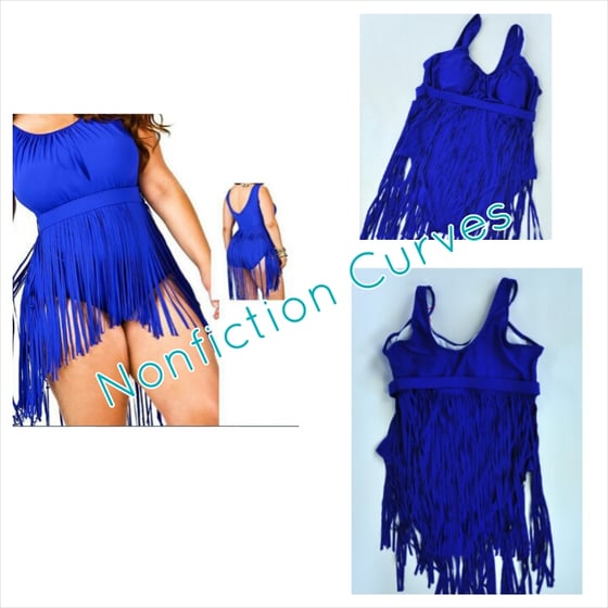 Image of Plus Size Sexy Fring One Piece