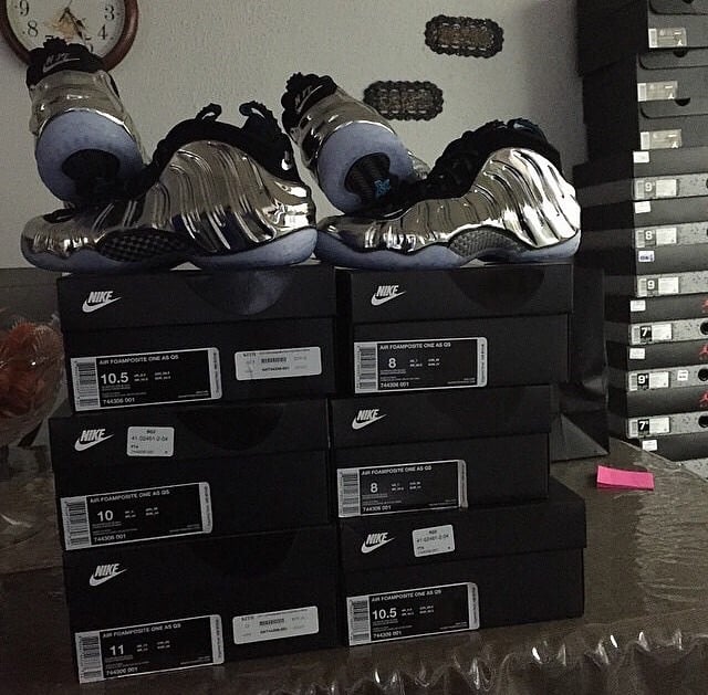 Image of Nike Air Foamposite One "Mirrors"