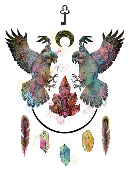 Image of Limited Edition 'On These Wings' Print