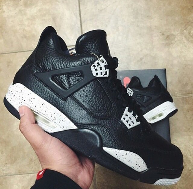 Image of Air Jordan Retro 4 "Oreo"