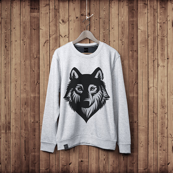 Image of WOLFPACK Heather Grey Sweater