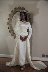 Image 3 of 1940s Art Deco Crown 