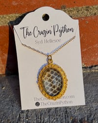 Image 1 of Golden Snake Shed Pendant