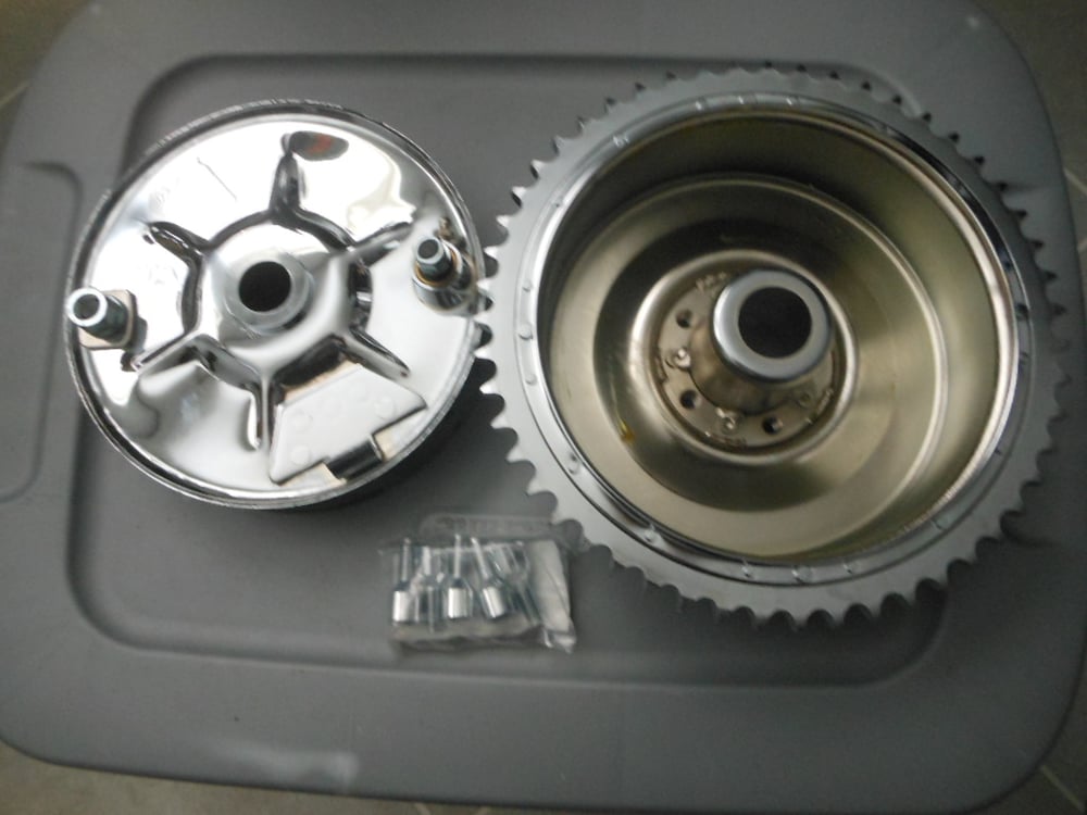 Give It Full Throttle — 19361957 Harley Davidson Knucklehead Panhead Rear Mechanical Brake Drum