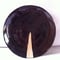 Image of Grande Assiette Marron et Orange - Large Round Brown and Orange Dish