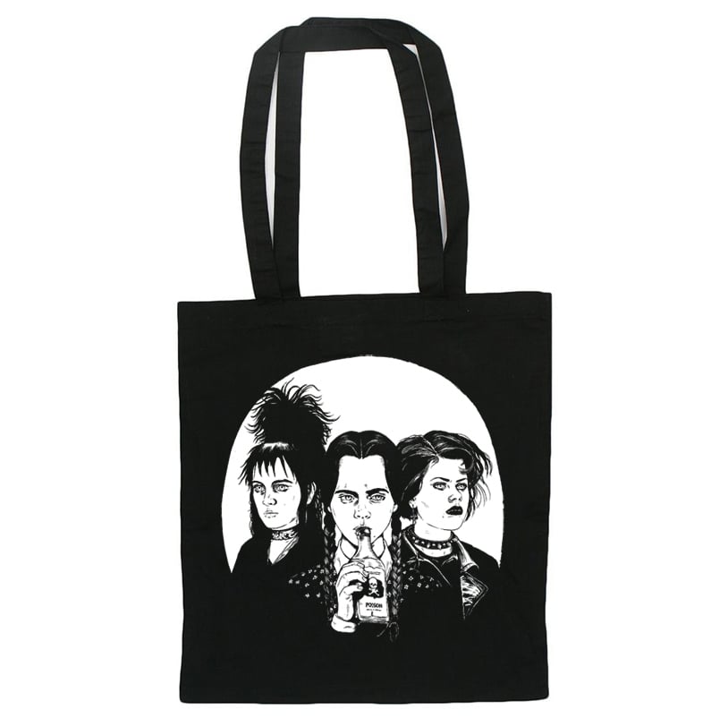 Lydia, Wednesday and Nancy: Tote bag / louise-z-pomeroy