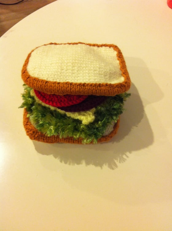 Image of Knitted sandwiches