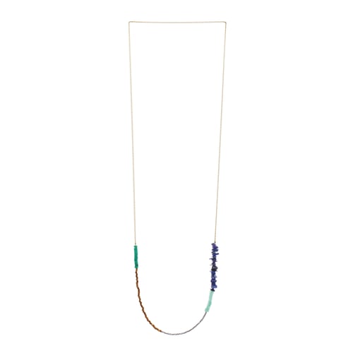 Image of WHIMSY BEADED CHAIN OCEAN