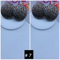 Image 16 of   Button Earrings #2