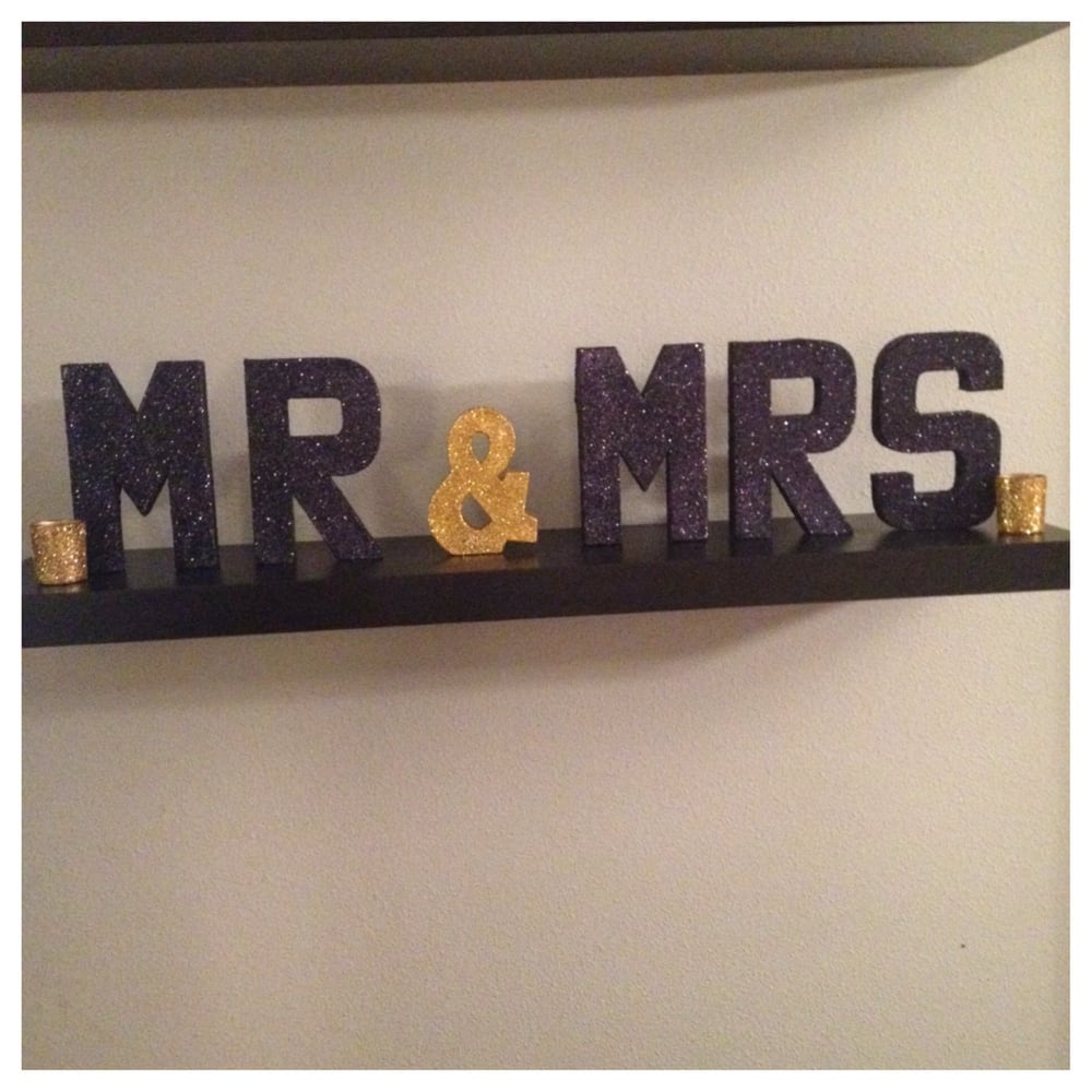 Image of Mr & Mrs Glitter Set