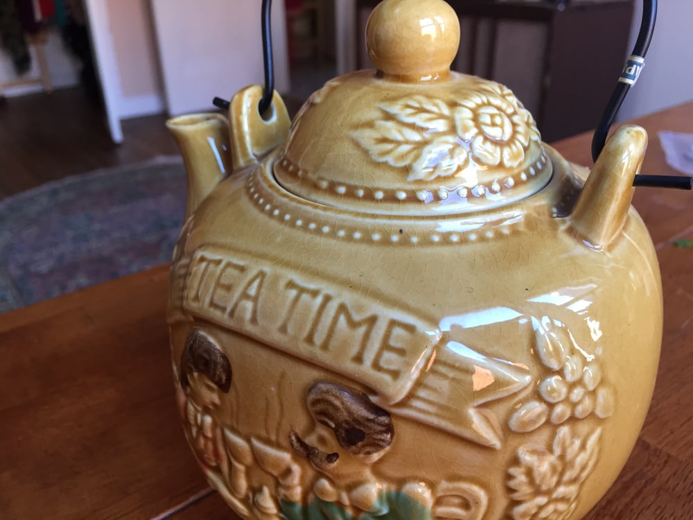 Image of Buttercream "Tea Time" Kettle