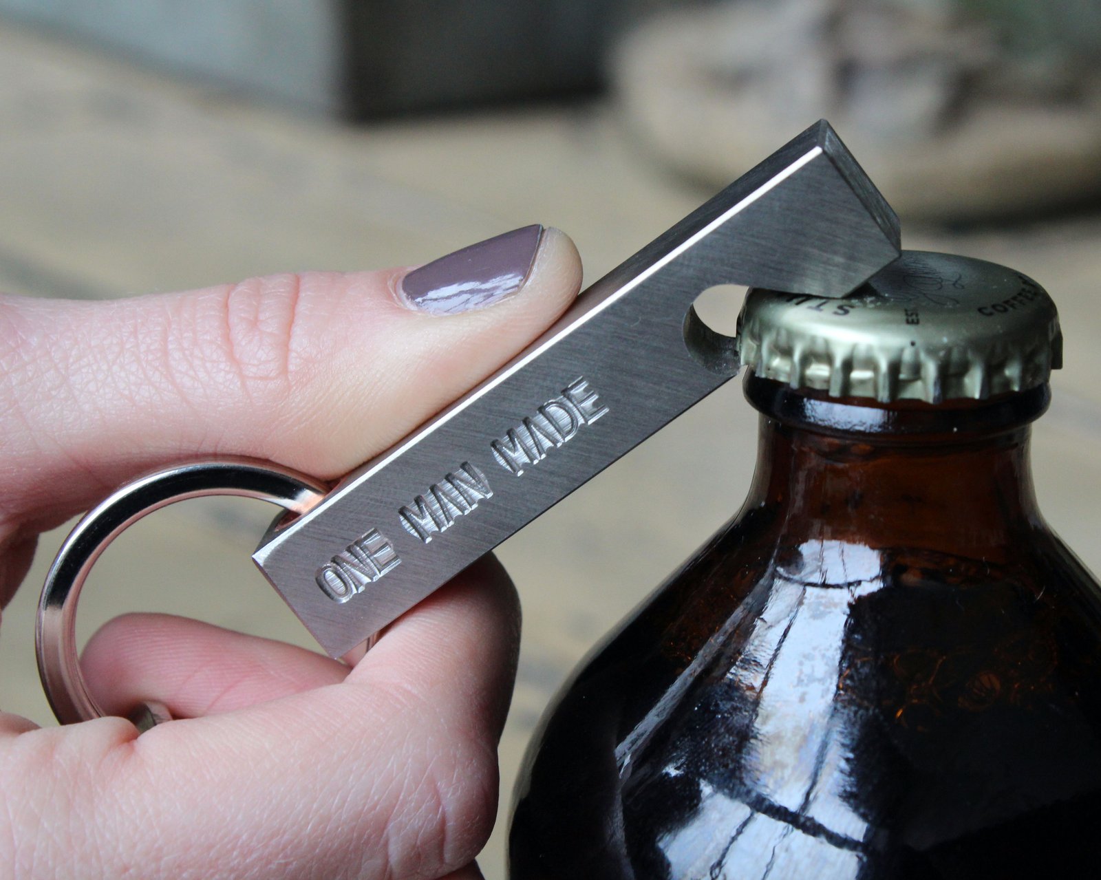 Overbuilt Bottle Opener / onemanmade