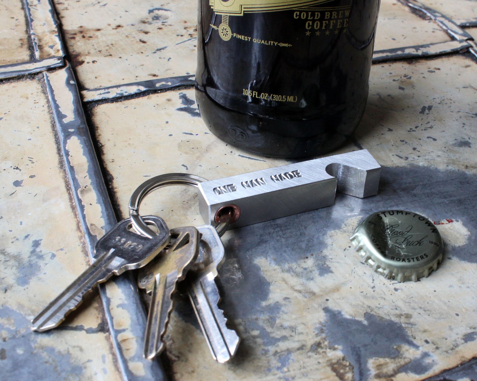 Overbuilt Bottle Opener / onemanmade