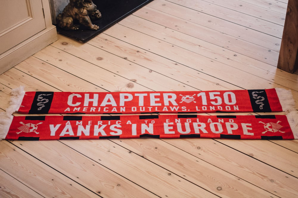 Image of Chapter Scarf 001 - "Yanks in Europe"
