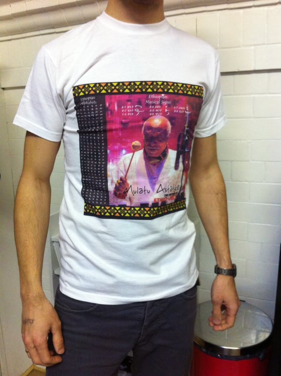 Image of Mulatu Astatke - Pink t-shirt