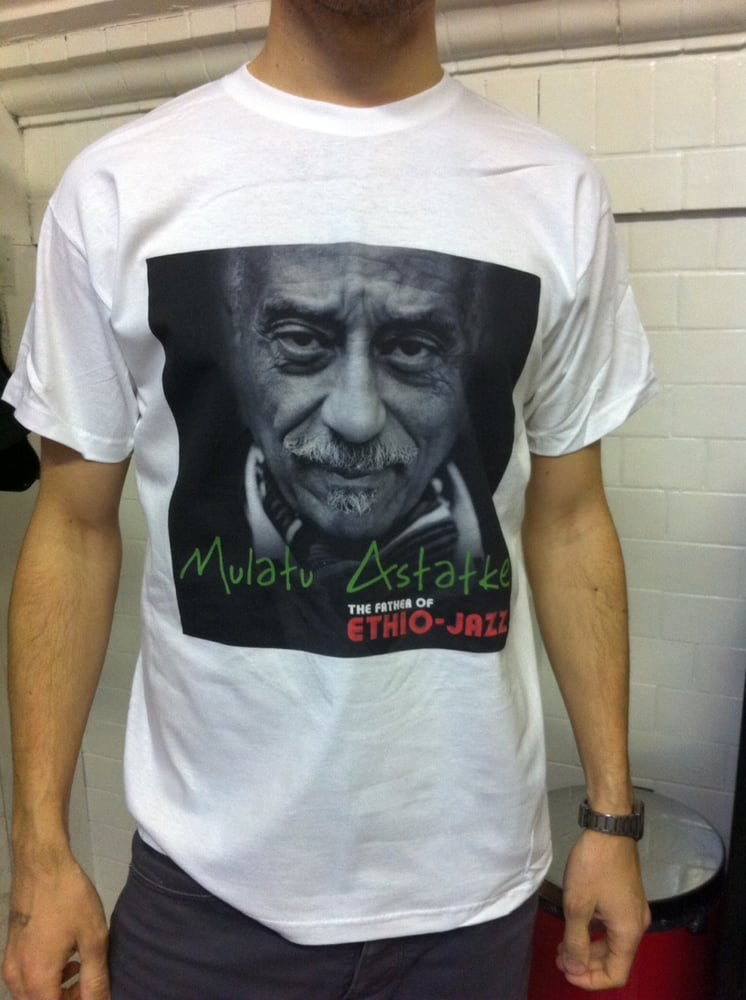 Image of Mulatu Astatke - Grey t-shirt