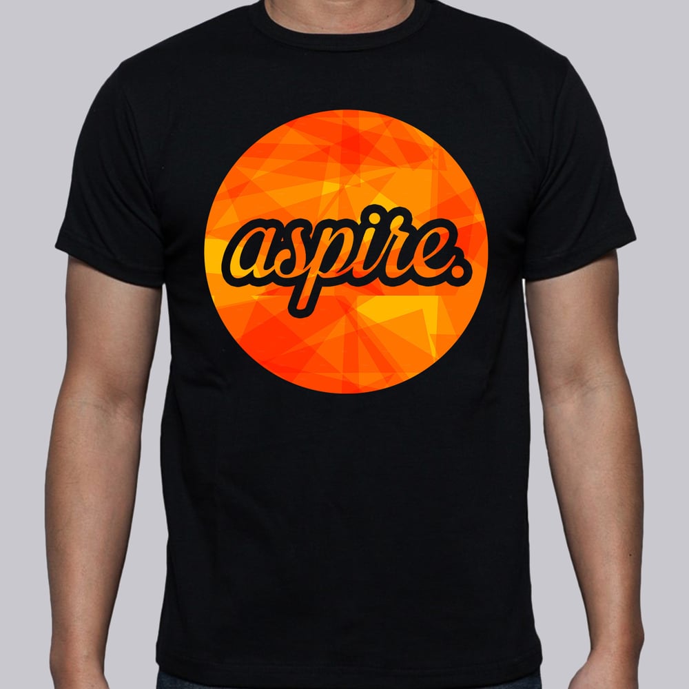 Image of aspire. geometric tee