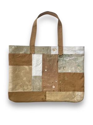 Image of PATCHWORK PAINTER'S TOTE #2