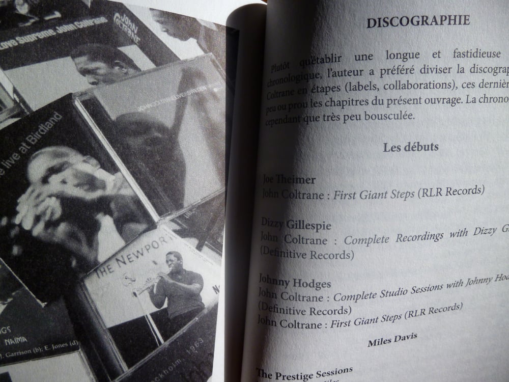Image of Coltrane sur le vif de Luc Bouquet