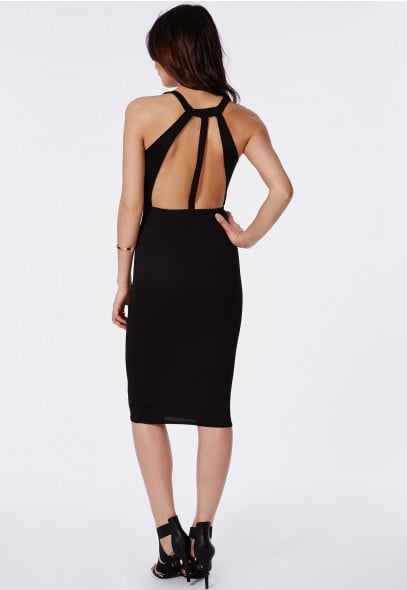 Image of Lexie Cut Out Back Midi Dress