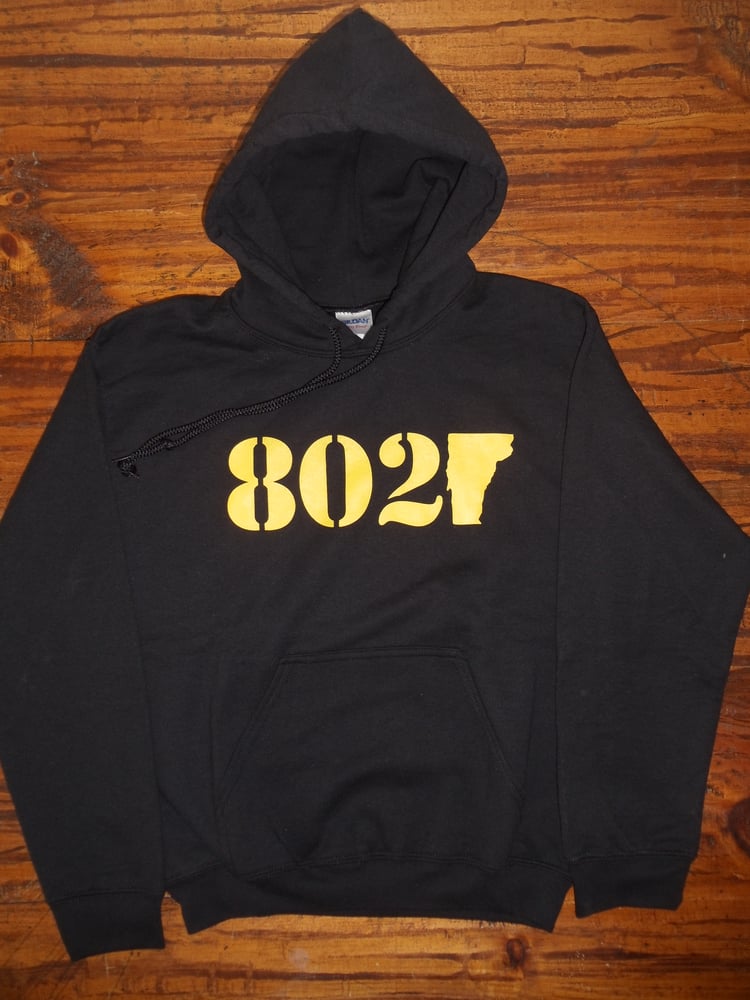 Image of Adult & Kids 802 Vermont Hooded Sweatshirt - Vermont Sweatshirt - 802 Sweatshirt - 802 Hoodie