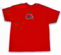 Image 1 of [ FLAMES TEE RED ] 