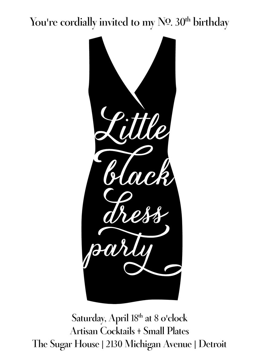 Little Black Dress Party | Small Moments Little Black Dress Party | Small Moments