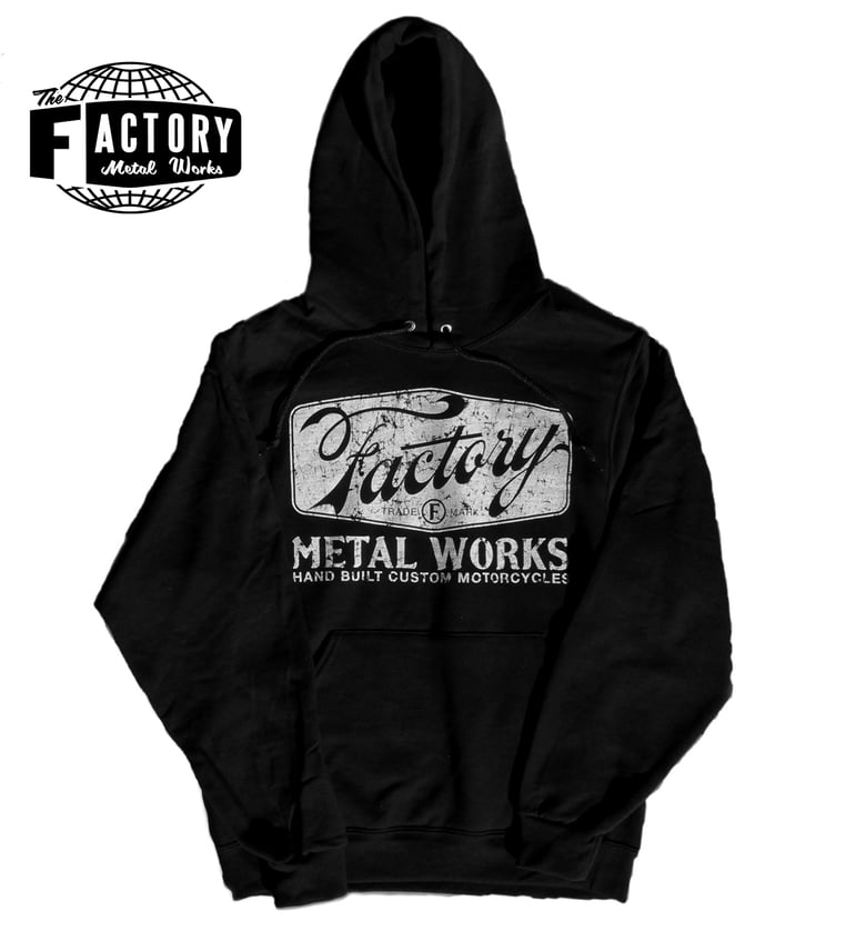 Image of The Factory Metal Works Vintage Triumph Hooded Sweatshirt