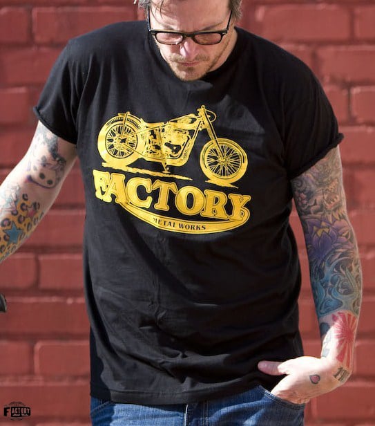 Image of The Factory Metal Works Vintage Triumph Carolina KidTshirt