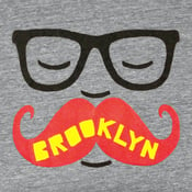 Image of Brooklyn Mustache T-shirt