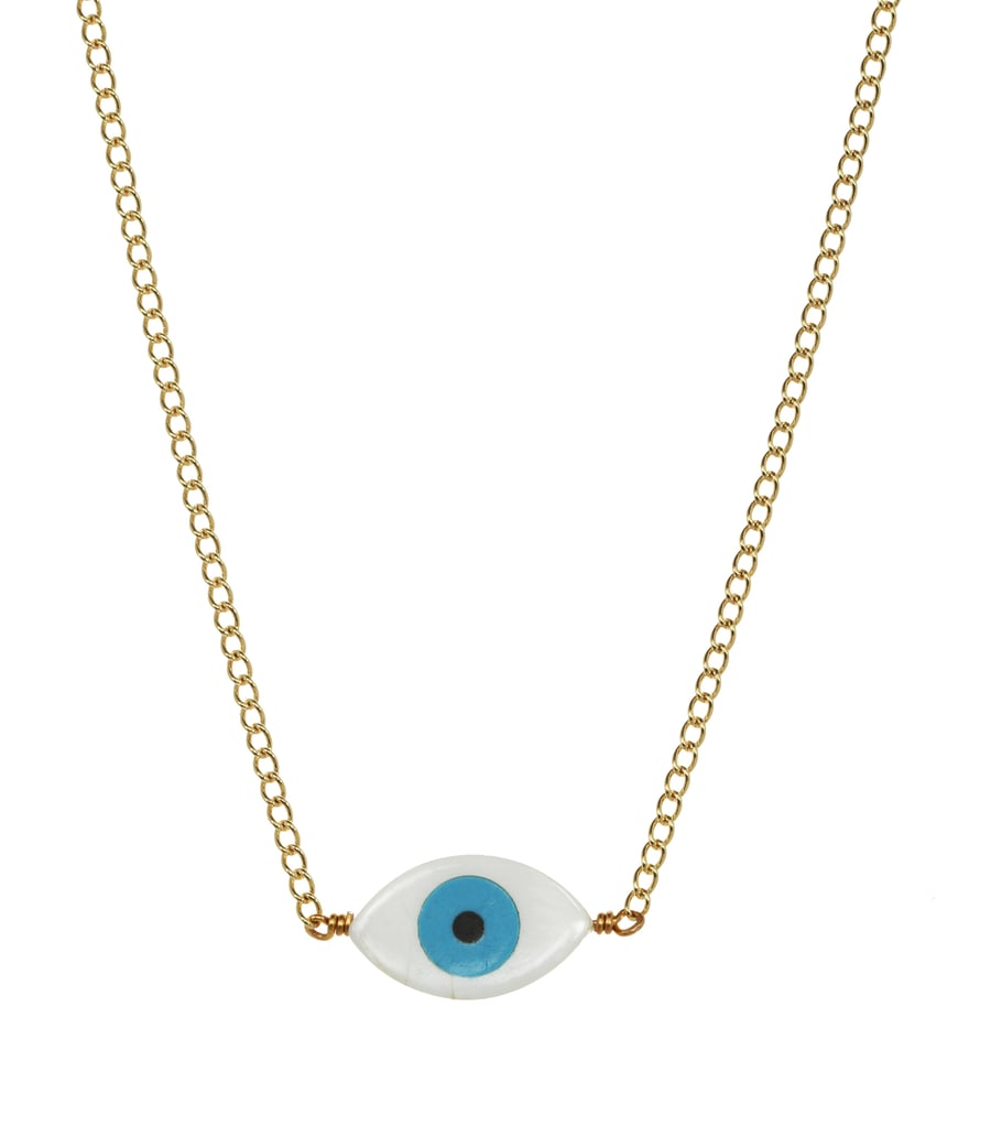 Image of EVIL EYE PROTECTION CHOKER necklace