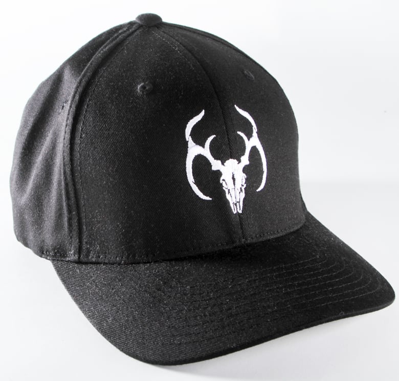 Image of DICERBO Stag Skull Flex Fit Cap