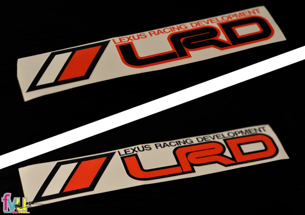Image of //Lexus Racing Development LRD Vinyl