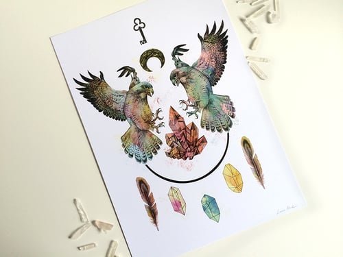 Image of Limited Edition 'On These Wings' Print