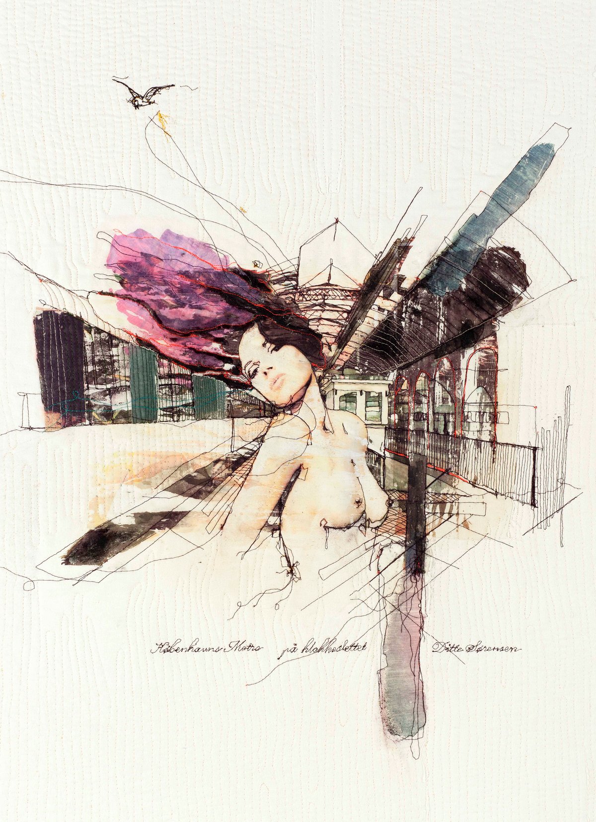 Image of Københavns metro - på klokkeslettet