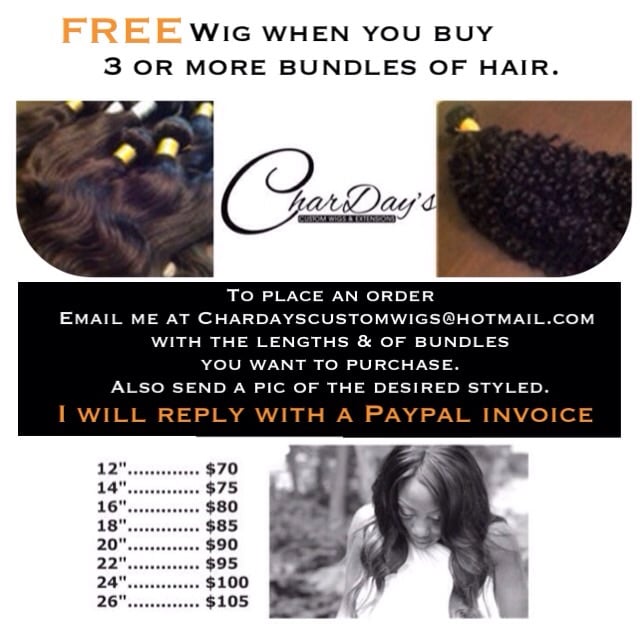 Image of Free Wig Promo