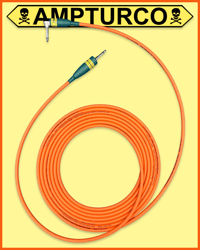 Image 3 of Ampturco 20’ - 15’ - 10’ Straight Instrument Cable ⚡️RIFF WHIPS⚡️