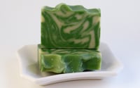 Image 2 of Fresh Cut Grass Goat Milk Soap