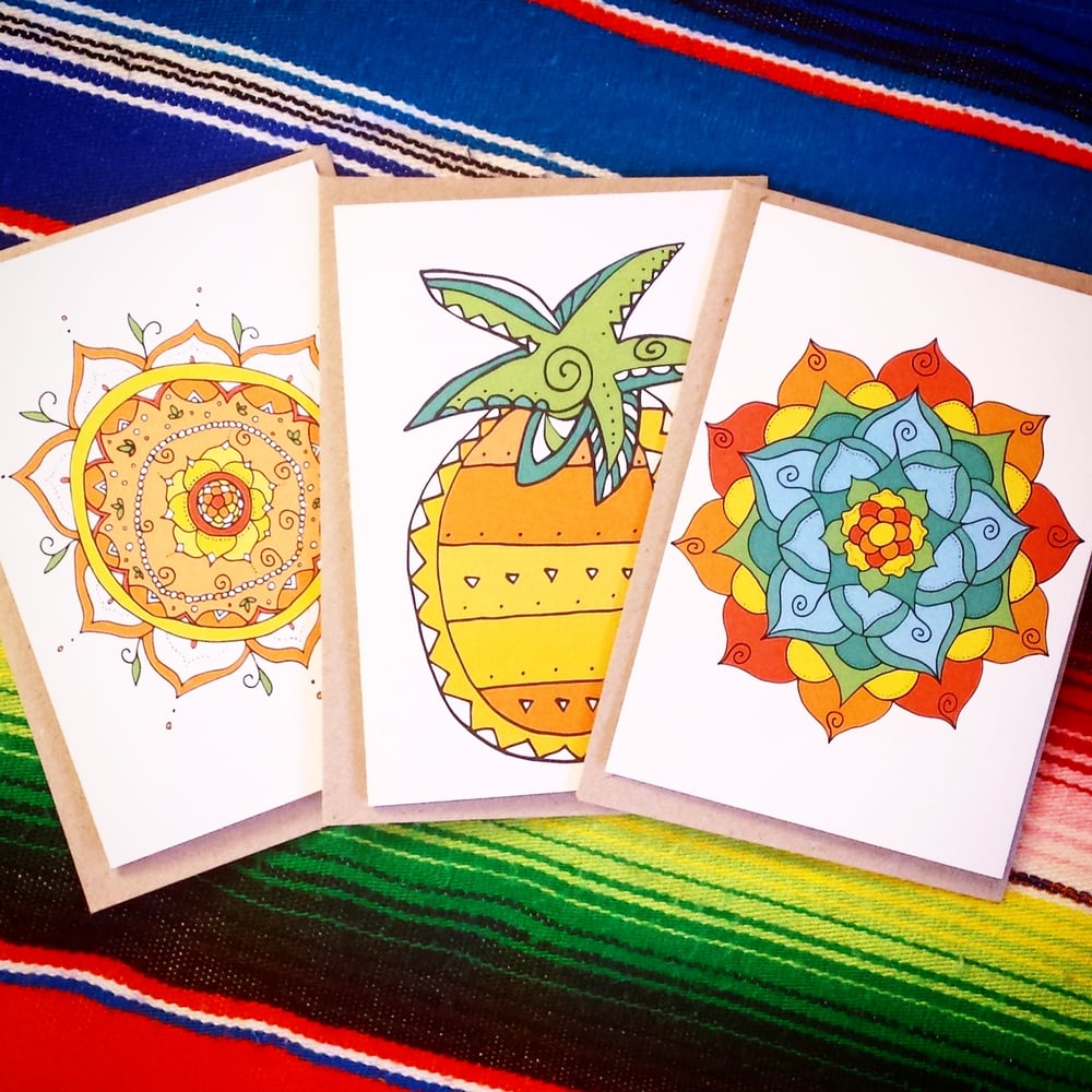 Image of Choose any 3 cards for