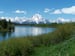 Image of Mount Moran from the Oxbow Bend